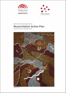 PIAC Reconciliation Action Plan Cover page
