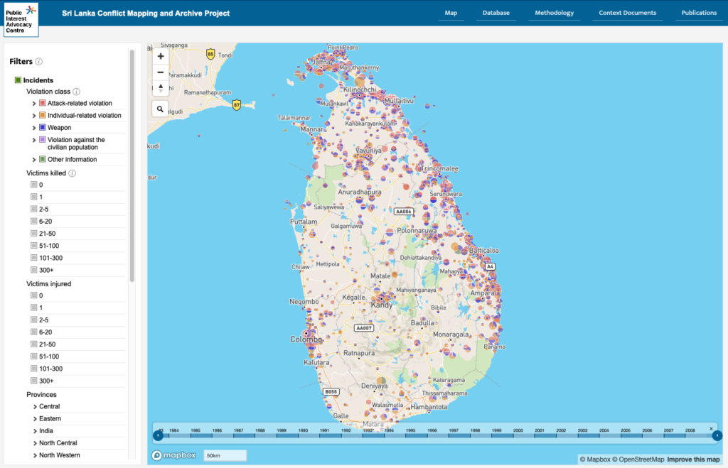 Ground-breaking Sri Lankan conflict map supports UN work on